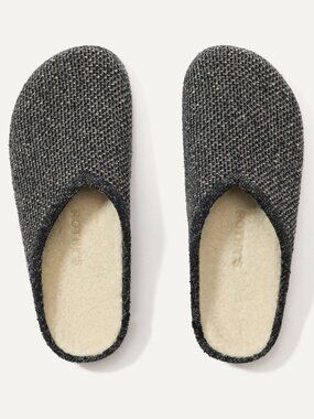 Rothy's The Cozy Clog - Black Sesame Bouclé Size 5